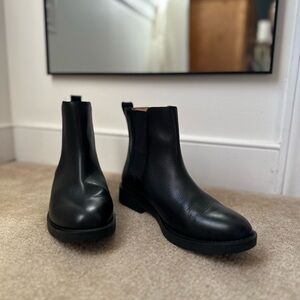 Madewell Black Chelsea Boots